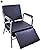 Reclining Shampoo Spa Chair Black Salon Equipment Waiting Chair