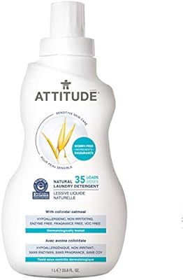 attitude sensitive skin care laundry detergent
