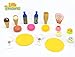 Little Treasures 22- Piece Desserts Ice Cream Playset for Ages 3 and Up for Pretend Play