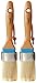 Round Chalked Paint Wax Professional Brush, Painting or Waxing, Dark & Clear Soft Wax, Furniture, Stencils, Home Decor, Wood, Large Brushes with Natural Bristles (2 Pack) (2)