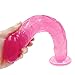 Qwndy 13inch Soft Crystal Penî’s Waterproof Relax Body Jelly Massager Wand (Color : Pink)thumb 2
