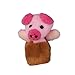 NUOLUX Plush Finger Puppets Story the 3 Little Pigs Kids Toy Set - 8 Pieces