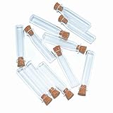 2ml Small Mini Glass Bottles Jars with Cork