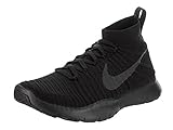 Nike Men's FreeTrain Force White Wolf Grey Flyknit Training Shoes