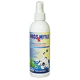 Dogs n Mites Therapeutic Spray – Treatment of Sarcoptic or Demodectic (demodex) Mange in Dogs and Puppies – Heals Hot Spots – Kills Demodex Mites – Anti Bacterial & Anti Fungal - Formulated with Tea Tree Oil, Neem, Lemon Grass & Calendula Extract – Safe and Effective 180 mL - 100%.