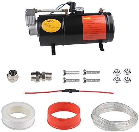 12v 15a オイルレス エアーコンプレッサー 150psi 3ｌ タンク容量 ホーン改造 普通車 軽自動車