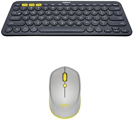 Logitech K380 Multi Device Bluetooth Keyboard For Windows Mac Chrome And Android With Logitech M535 Bluetooth Mouse For Windows Mac Chrome And Android Grey Amazon Co Uk Computers Accessories