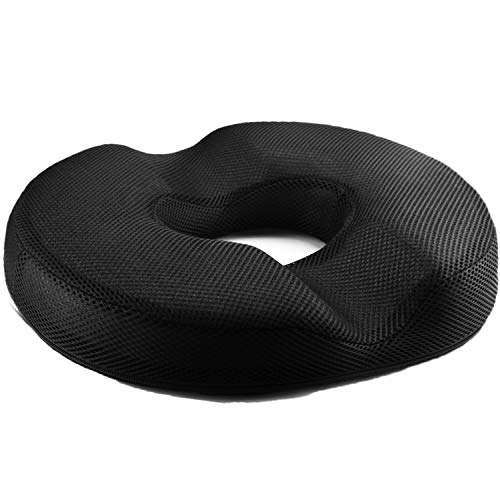Donut Pillow for Tailbone Pain, Hemorrhoid Tailbone Donut Firm Pillow
