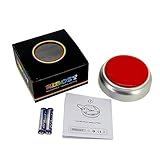RIBOSY Recordable Talking Button - Record Any 30 Seconds Surprise Message (Batteries Included)