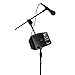 LyxPro Small PA Monitor Speaker Kit with Built-In Mixer, Microphone, Stand and 15' XLR Cable for Solo Performance and Professional Karaoke