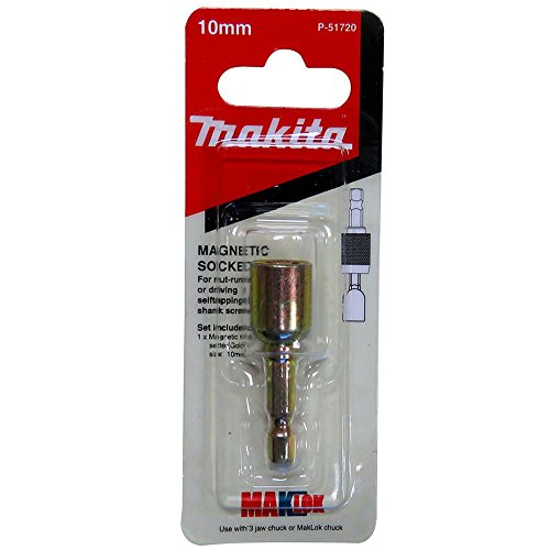Soquete magnético encaixe 1/4" - P-51720 - Makita