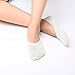 Ueither Women's Non Slip No Show Low Cut Liner Cotton Socks 5 Packs(Shoe:6.5-8.5),C1 (5 Packs)