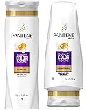 Pantene Pro-V Radiant Color Volume Shampoo and Conditioner Set, 12.6 Fl Oz and 12 Fl Oz (Set Contains 2 items)
