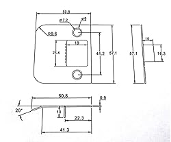 QCAA Solid Brass Extended Lip