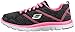 Skechers Sport Women's Pretty City Fashion Sneaker,Black/Hot Pink,9.5 M US