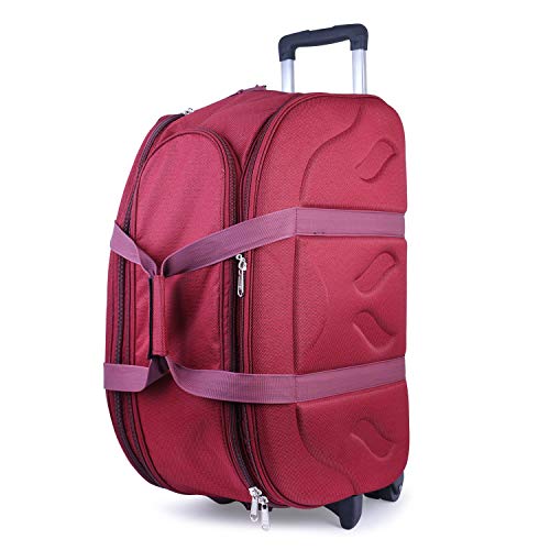 Bags Bazar Travel Trolly Bag Soft Sided Polyester Checkin Traveling