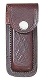 Leather 4" Folding Knife Sheath