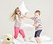 COSMOPLUS Toddler Pillow-2 Pack Toddler Pillows,13x18 Inches with Cotton Shell,Soft, Supportive, Washable Design for Boys & Girls Kids