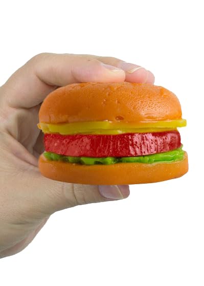 Gummy Burger - Bursting with Cherry, Orange, Lemon