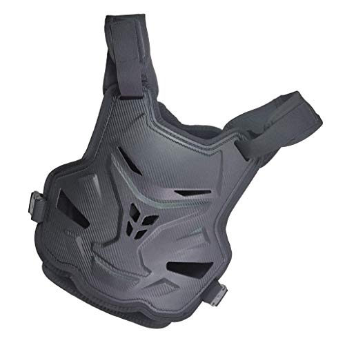 image for D DOLITY Motorcycle Armor Vest Chest Back Protector, Motocross Racing 