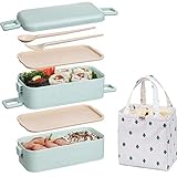 Bento box 800ml and Lunch bag Bundle For Kids