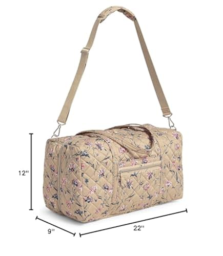 Vera Bradley Women's Performance Twill Lay Flat Travel Duffle Bag