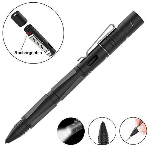 Wuben tactical pen penlight rechargeable cree edc flash…