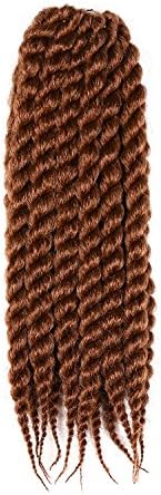 MeiruiHair Synthetic 12" Havana Mambo Twist Afro Crochet 2X Jumbo Hair Twist