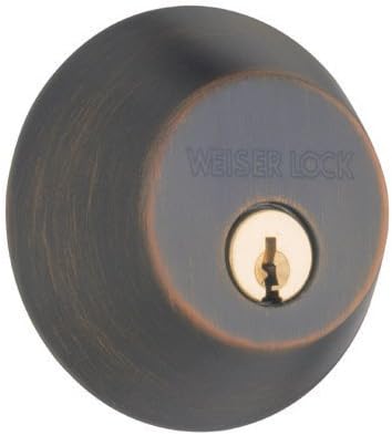 Weiser Lock (D9370 X11P K3 M 6LR2) DOUBLE CYLINDER Deadblot Welcome Home Premium Series