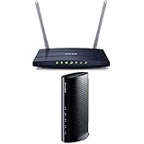 TP-LINK AC1200 Wireless Wi-Fi Router (Archer C50) and DOCSIS 3.0 Cable Modem (TC-7610)