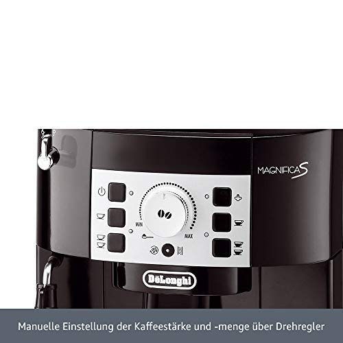 Delonghi superautomatic espresso coffee machine with an adjustable