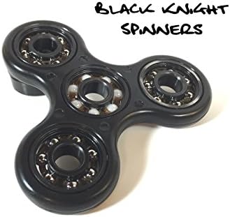 Black Knight Spinners - "Steampunk" [Hand Spinner Weighted Fidget Toy EDC desk torq] - Ceramic center