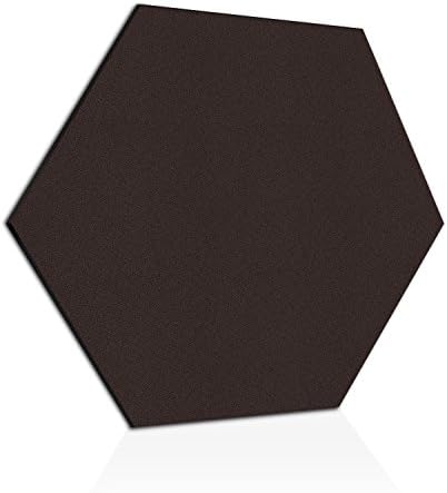 ADW Acoustic Panels 24” X 24” X 1” Hexagon – Quick Easy DIY Install – See Our Many Color Choices