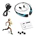 Bluetooth Headset Headphones Rymemo 2017 Hottest Match Color Wireless Music Earphones Stereo Earbuds/Headphone Sports/running Magnetic Neckband Style for Cellphone,Blue-Black
