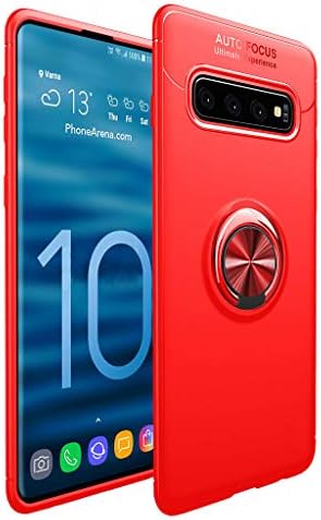 Cover for Samsung Galaxy S10 Plus, salaheiyodd 360 Degree Rotating Finger Ring Holder Stand Scratch Resistant Protective Case Fit Magnetic Car Mount Cover for Samsung Galaxy S10 Plus