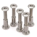 Anmas 30pcs M6 Furniture Joint Connector Bolt & Cap