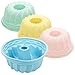 La Cucina Silicone Bundt Pan Savarin Cake Mould Non Stick Ring Bakeware Baking Fluted Tin Green