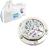 kilofly Purse Hook **8 choices** - Foldable - Michiko, with kilofly Pouch