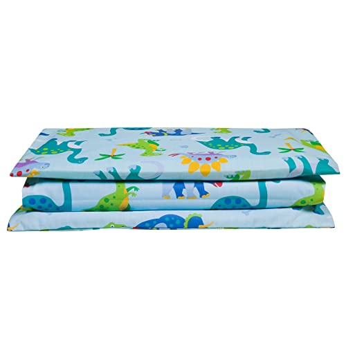 Wildkin Kids Nap Mat Cover for Boys & Girls, Sewnin Flap Design Rest