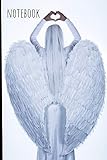 Notebook: Angel Wings Spell Pagan Book Notepad