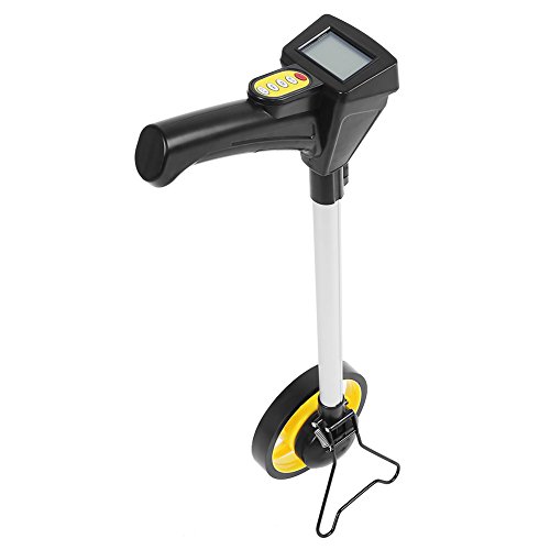 Digital Display Measuring Wheel - Large Digital LCD Display - Foldable Digital Distance Measuring Wheel Measure Road Land Builders Workers - with a Carrying Bag