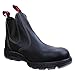 RedbacK Men's Bobcat UBOK Dark Brown Elastic Sided Soft Toe Leather Work Boot