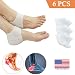 Heel Cups, Plantar Fasciitis Inserts, Heel Pads Cushion (3 Pairs) Great for Heel Pain, Heal Dry Cracked Heels, Achilles Tendinitis, for Men & Women. (Gel Heel Cups)