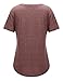 Regna X Short Sleeve Round neck Cotton Tri-blend Summer T-shirt Top (3 Style, S-3X)