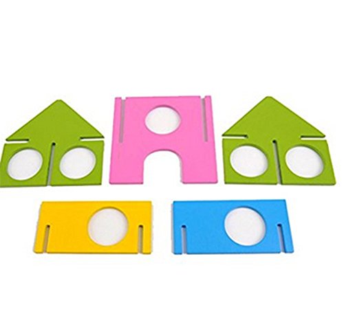 Da.Wa Flying Saucer Wheel Hamster Toys Hamster Wheel Flying Saucer Pet Toy Hamster Toys and Accessories for Small Hamster Animals - Thumbnail 4