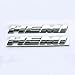 Yoaoo 2x New Chrome 5.7l Liter Emblem Badge Sticker for 2009-2015 Hot 2 Kinds