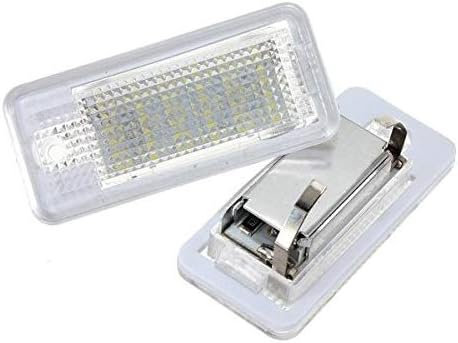 audi a4 b7 number plate light