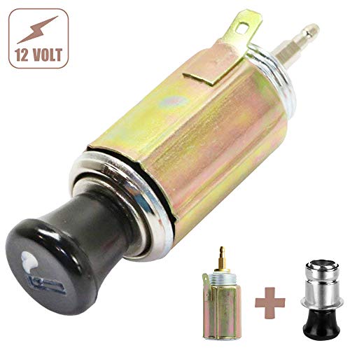 BREADEEP Car Cigarette Lighter DC 12V, Universal Auto Cigarette Lighter Replacement Socket Plug for Car, Boat, Truck, RV, ATV - Thumbnail 7