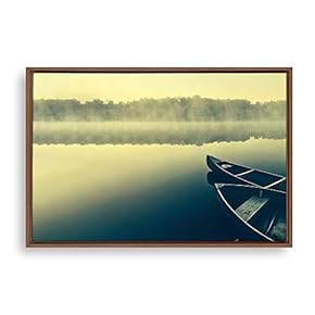 Framed Canvas Wall Art Voyage Canvas Prints Home Artwork Decoration for Living Room,Bedroom - 16x24 inches