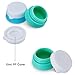Mudder Silicone Cosmetic Containers Cream Jar with Sealed Lids, 3 Pieces (10 ml)